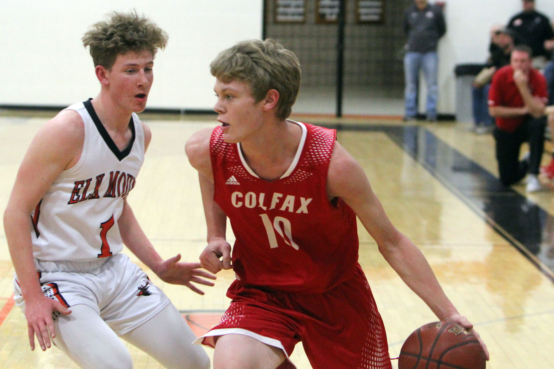 Colfax at Elk Mound boys basketball 1-30-20